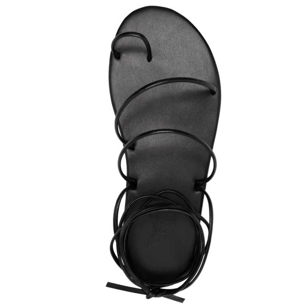 Ancient Greek Sandals Du open-toe ankle wrap leather sandals